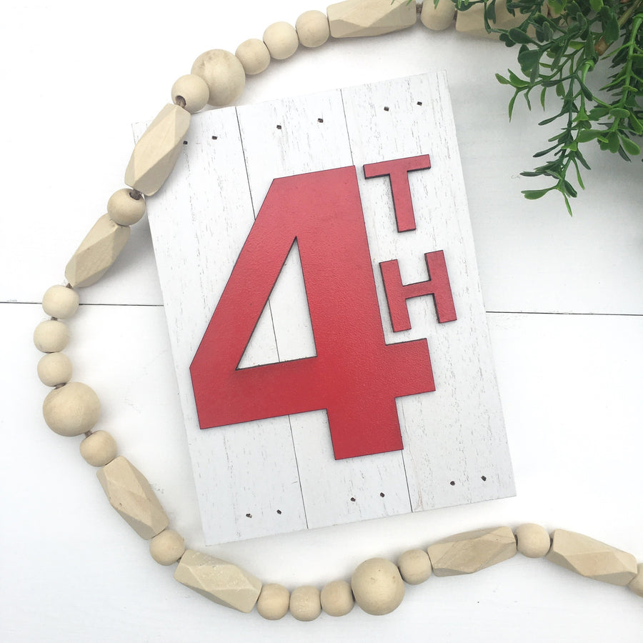 4th of July Rustic Pallet Sign