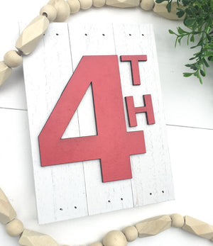 4th of July Rustic Pallet Sign