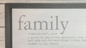 Family Definition, Definition of Family, Family Sign, Family is Everything