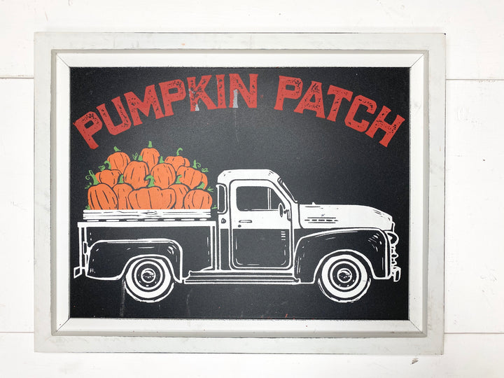 7 - Pumpkin Patch Blue Truck
