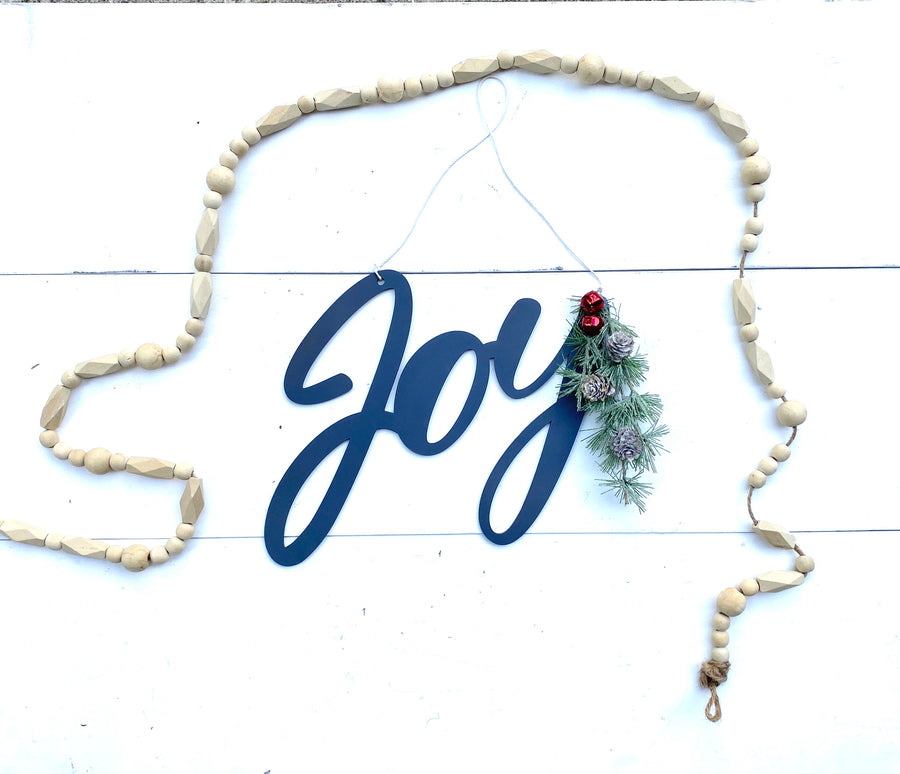 Joy Cutout for Wreath or Front Door