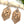 #4 Make It & Claim It Art Nouveau Wood Dangle Earrings