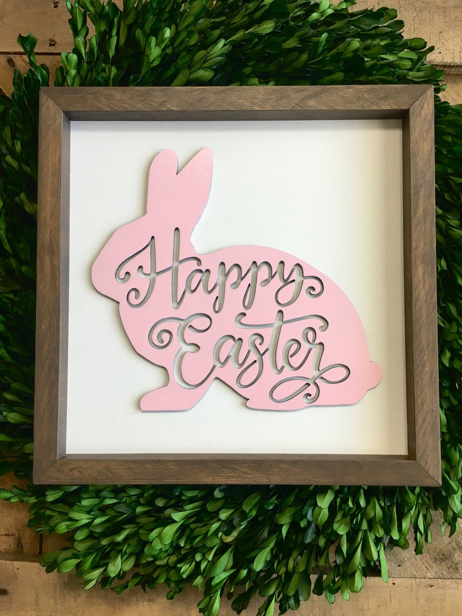 Peter Cottontail, Happy Easter, Easter Bunny Sign