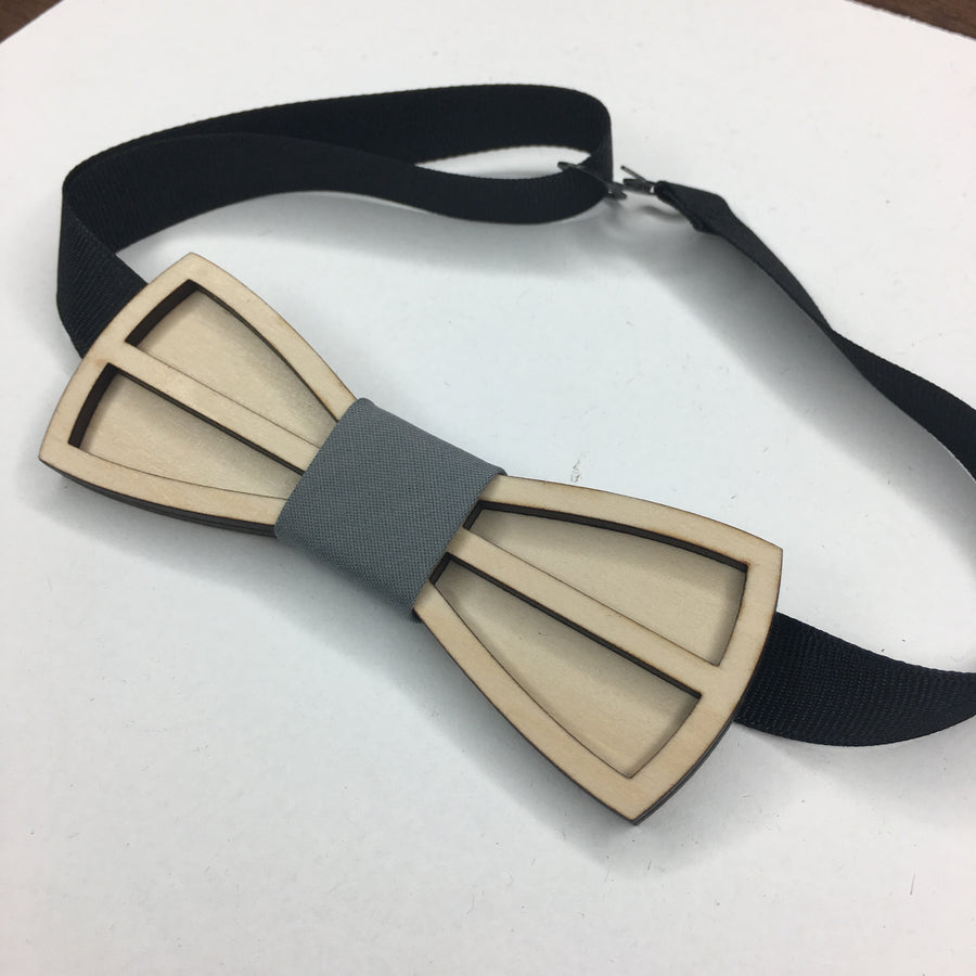 Wood Bow Tie