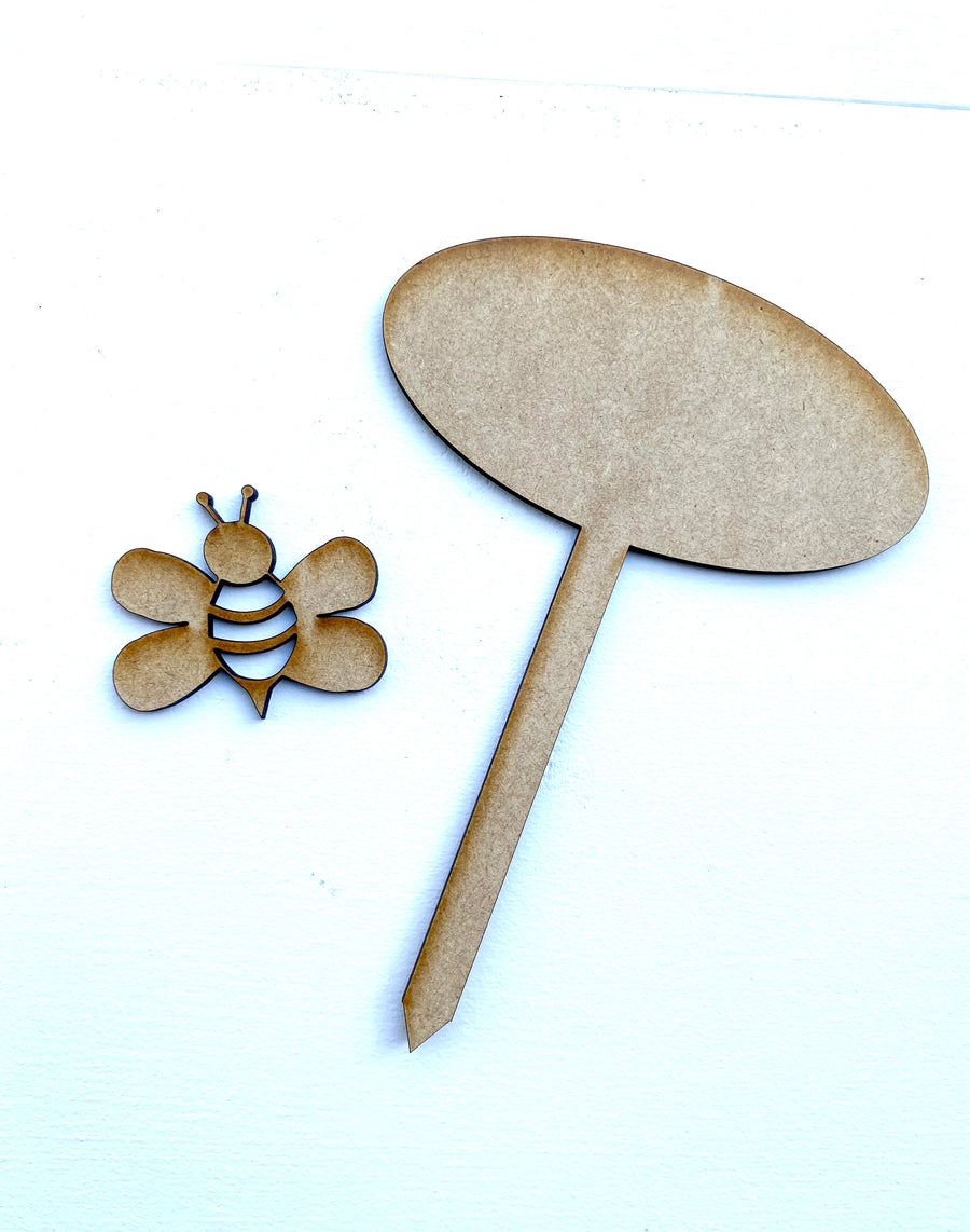 Bee Pick Cut Out