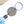 Fabric Tassel Keychain Key Fob Light Blue Purse Charm Keys for Home Gift for Teacher Birthday Gift Idea