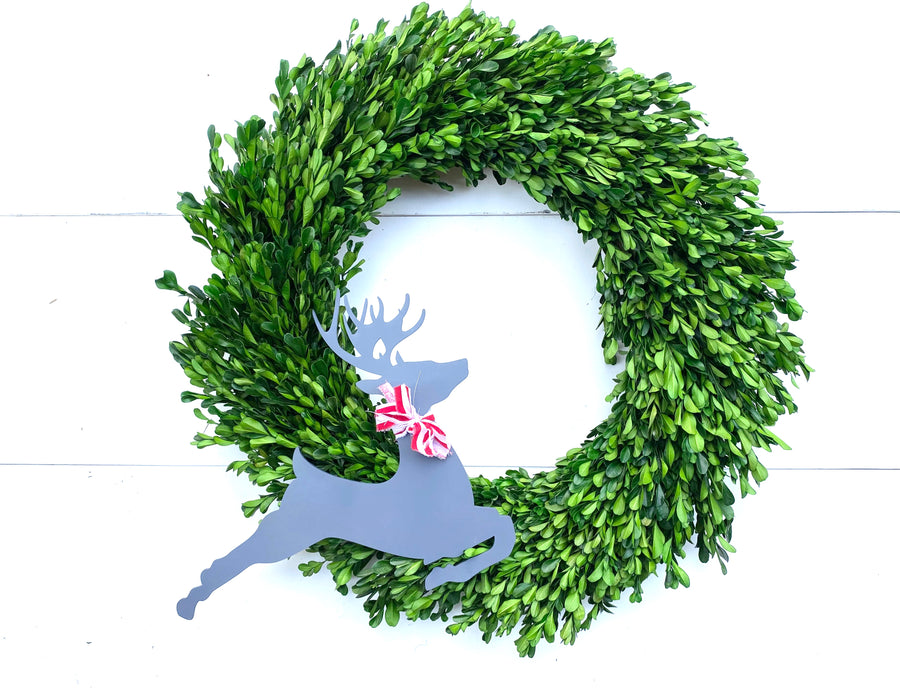 Reindeer Cutout for Wreath or Front Door