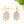 Honeycomb Dangle Wood Earring - Wholesale