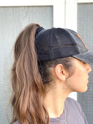 Custom Patch for Ponytail Ballcap