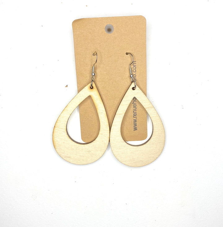 Trunk Show - Basswood Teardrop Cut Out Large