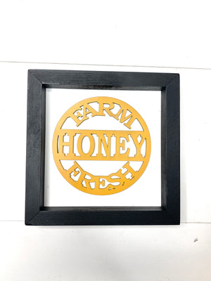 Honey Farm Fresh Mini Sign