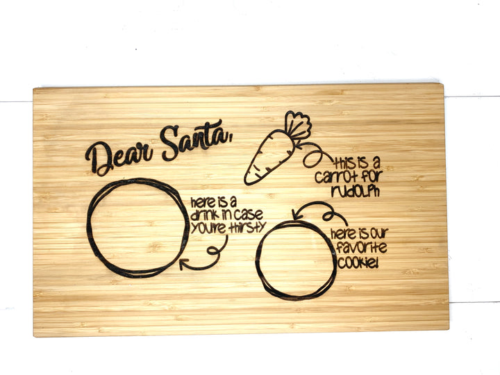 Santa Tray / Cutting Board