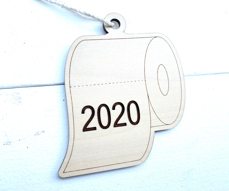 2020 Toilet Paper Roll Ornament