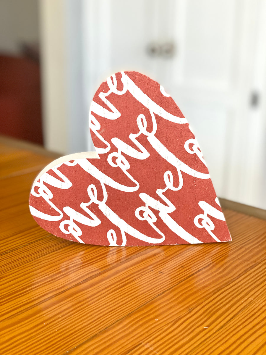 Wood Heart Cut Outs