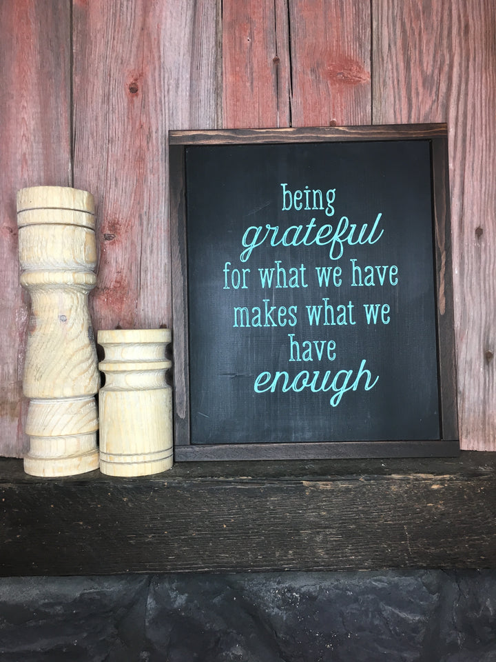 Being Grateful, Grateful, Gratitude, Gratitude Sign