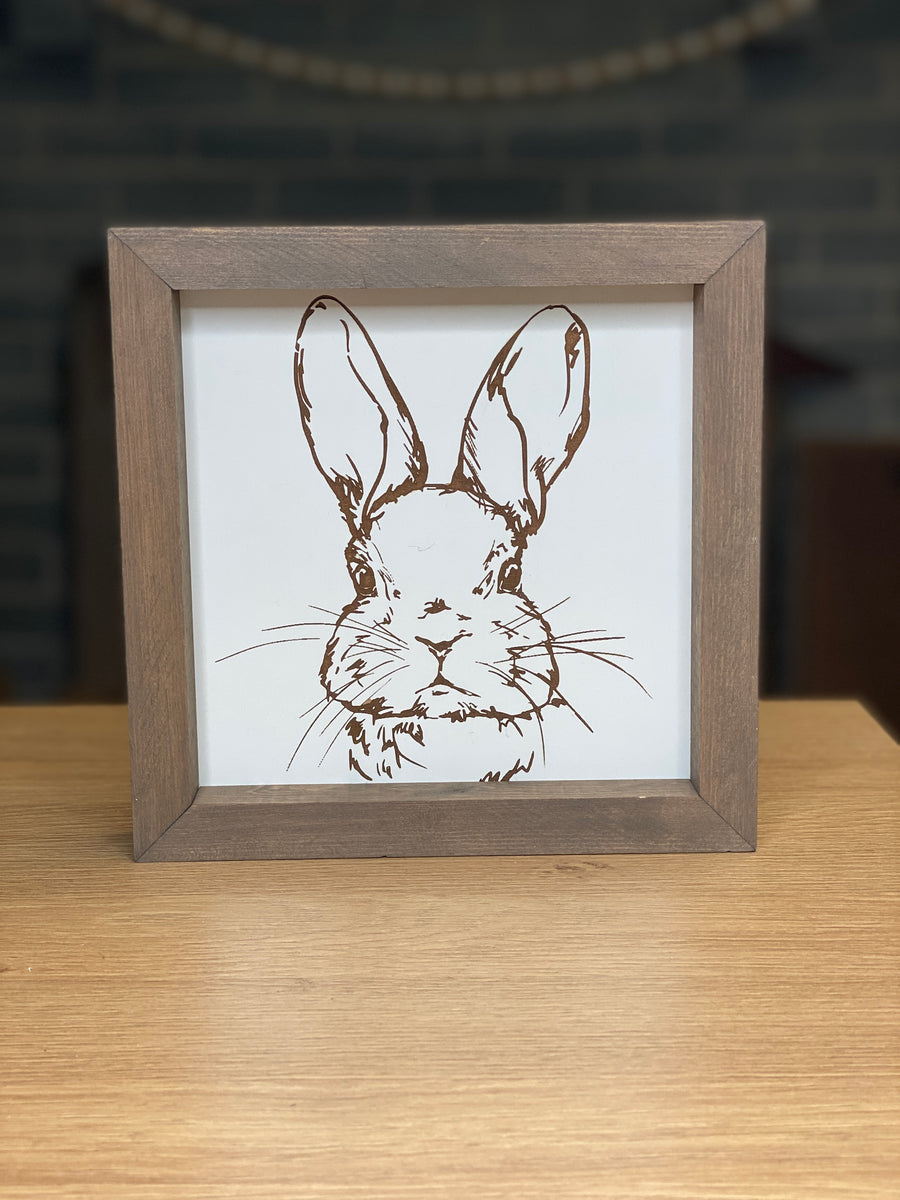 Bunny Mini Sign