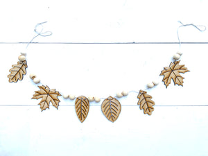 Fall Leaf Swag Garland