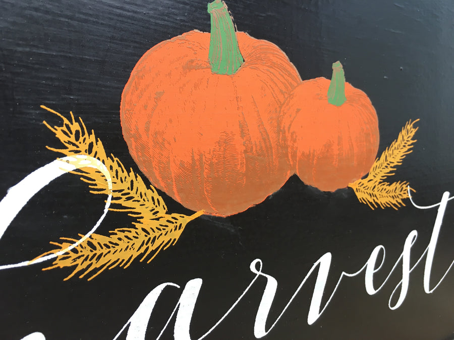 Pumpkin Harvest Sign