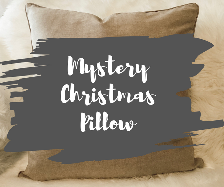 Mystery Christmas Pillow Cover + Free Shipping